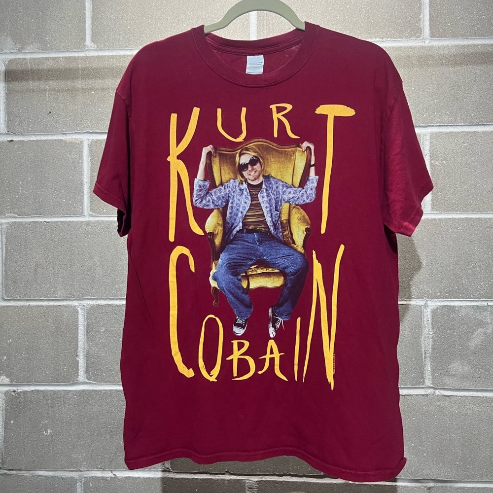Y2K Kurt Cobain Graphic Tee